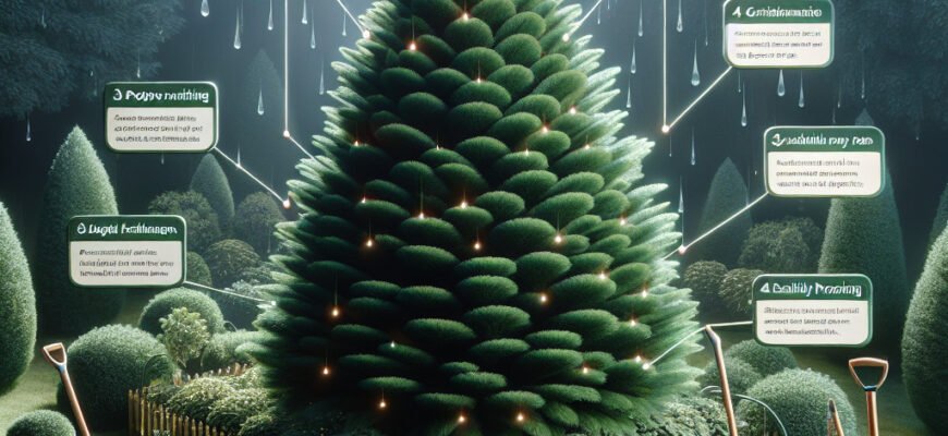 Ефективний догляд за ялинкою Коніка: поради для здорового зростання Ефективний догляд за ялинкою Коніка: поради для здорового зростання