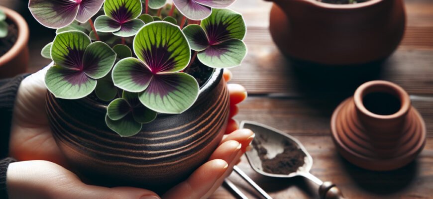 «Ефективний догляд за кислицею трикутною: поради та рекомендації»