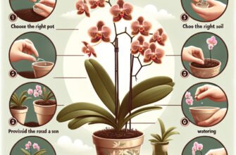 Ефективний догляд за орхідеєю онцидіум: поради для успіху вдома