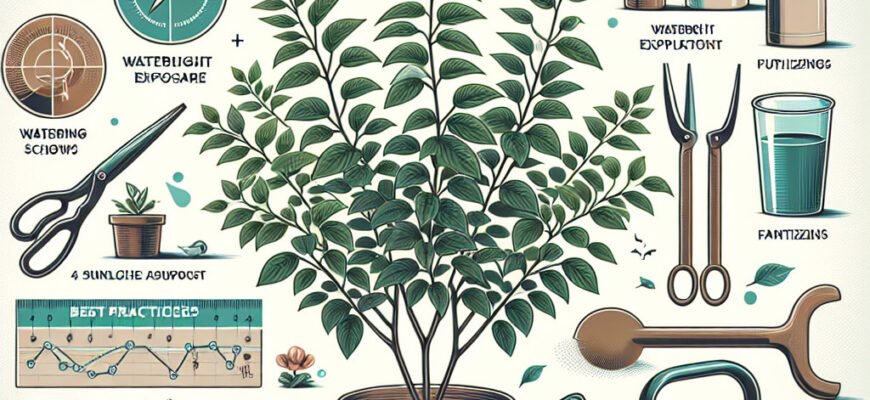 Ефективний догляд за перовскією: поради для здорового та пишного росту