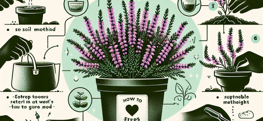 Ефективний догляд за рослиною Еріка: поради та рекомендації