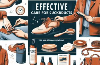 Ефективний догляд за виробами з нубуку: поради та рекомендації