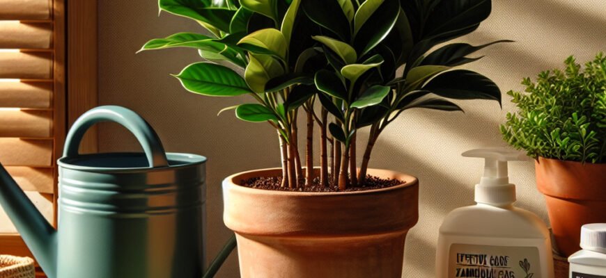 Ефективний догляд за заміокулькас зензі: поради для здорової рослини Ефективний догляд за заміокулькас зензі: поради для здорової рослини