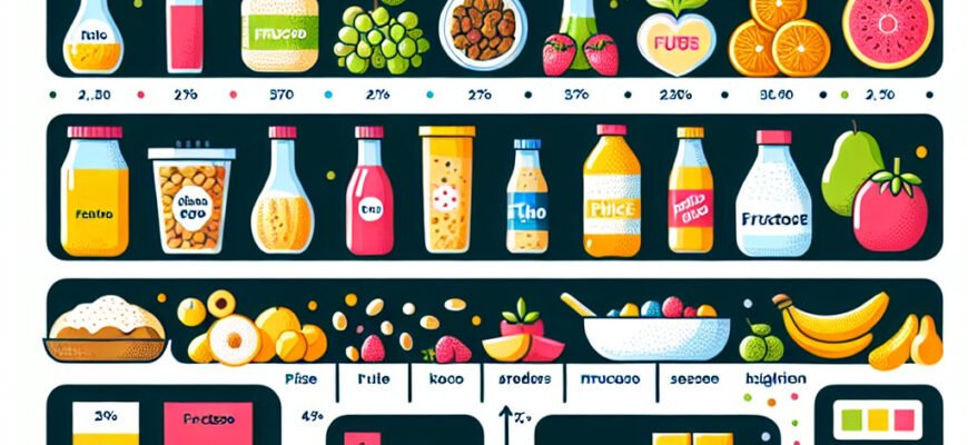 Фруктоза: где содержится и в каких продуктах — таблица содержания