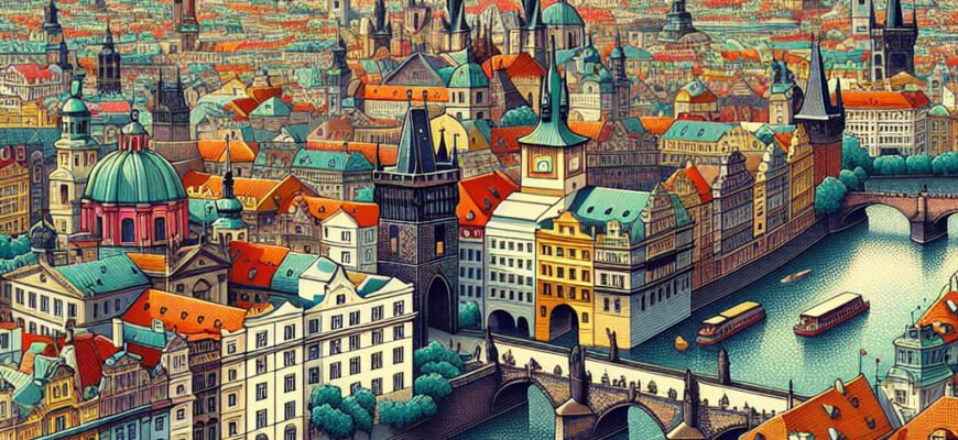 Где находится Прага: изучаем расположение и особенности города