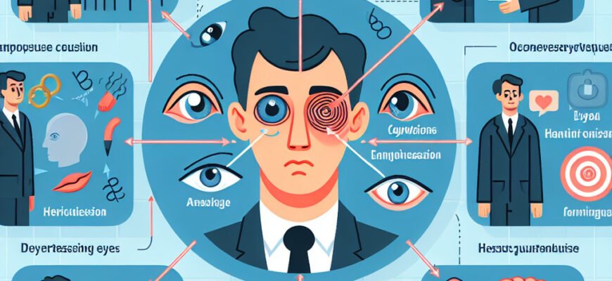 Почему дергается правый глаз: основные причины и решения