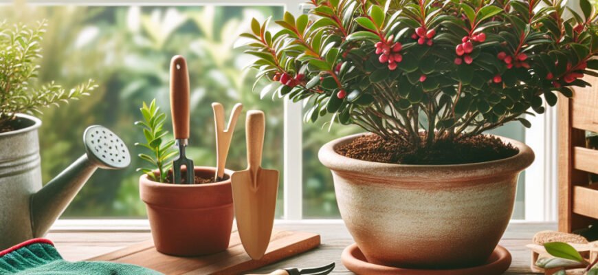 Гаультерія: Повний Гід з Догляду за Рослиною в Домашніх Умовах