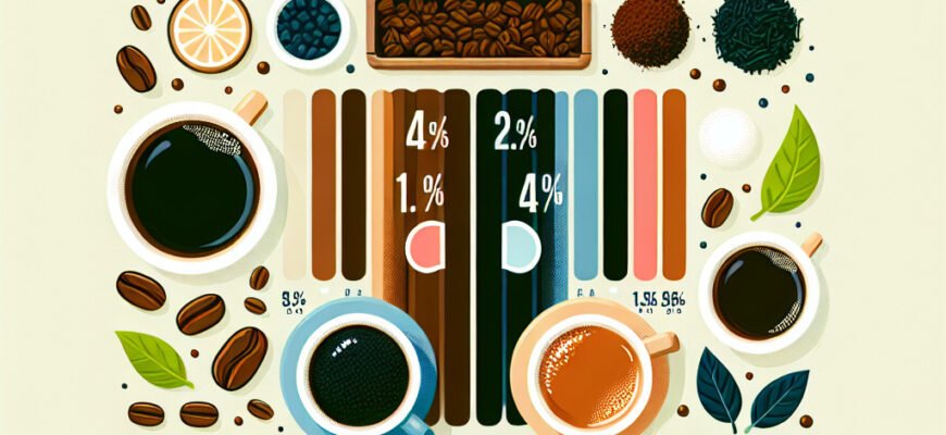 Где больше кофеина: сравниваем содержание в чае и кофе