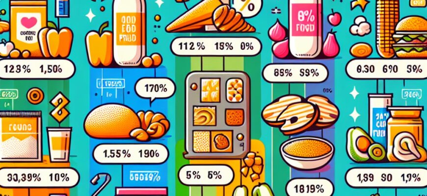 Где больше всего углеводов: топ продуктов с высоким содержанием