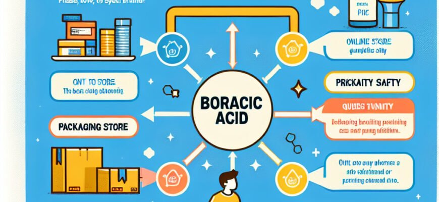 Где купить борную кислоту: лучшие места и советы по выбору