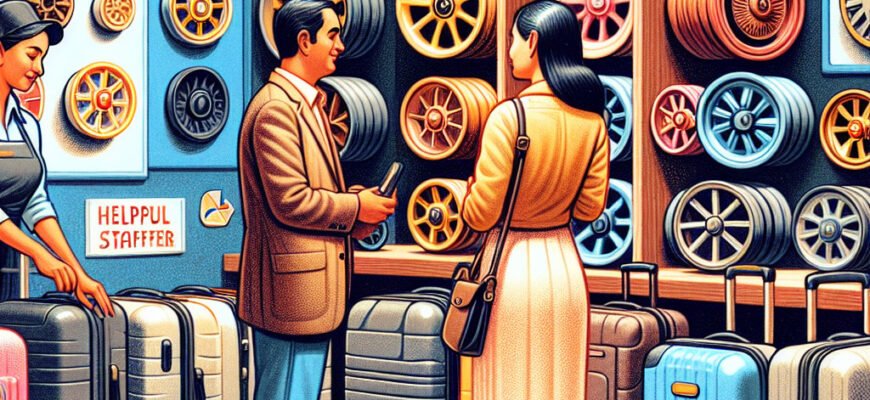 Где купить колесо для чемодана: лучшие магазины и советы выбора