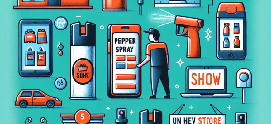 Где купить перцовый баллончик: лучшие магазины и онлайн-площадки