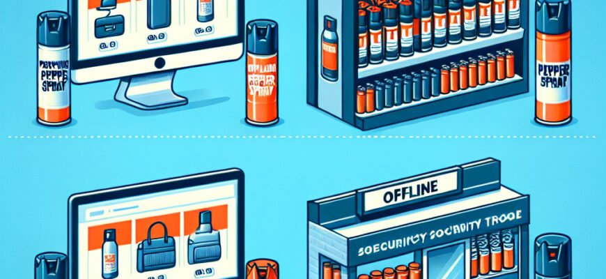 Где купить перцовый баллончик: лучшие места для покупки онлайн и офлайн