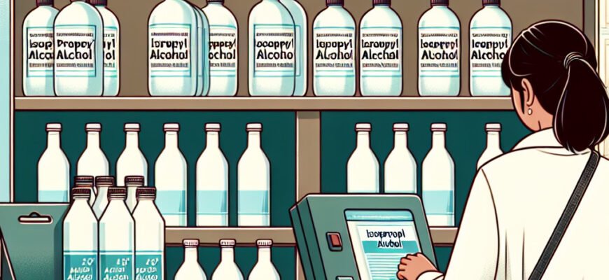 Где купить изопропиловый спирт: лучшие места для покупки и цены