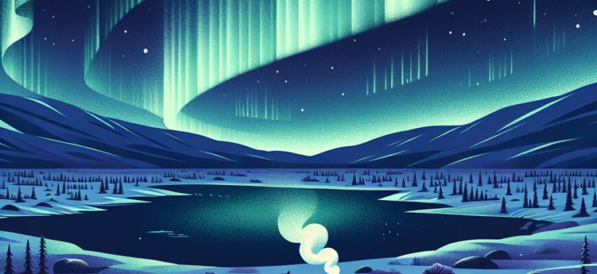 Где лучше всего увидеть северное сияние: советы и места наблюдения