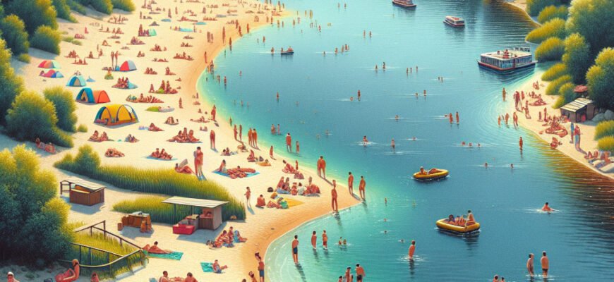 Где можно купаться в Днепре: лучшие места для отдыха и плавания Где можно купаться в Днепре: лучшие места для отдыха и плавания