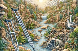 Где на картинке спрятан костыль: находите скрытые детали быстро