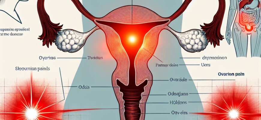 Где находятся яичники у женщин и как проявляются их боли?