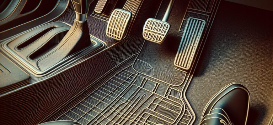 Где находятся педали газа и тормоза на автомобиле с автоматом?