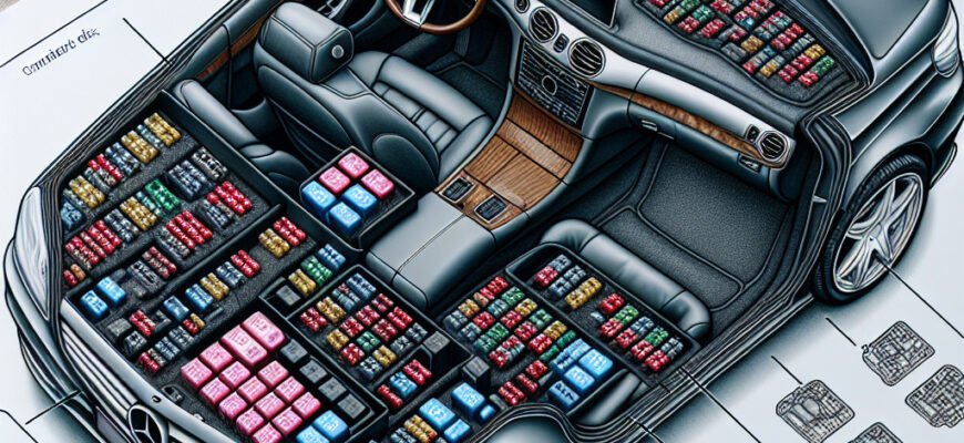 Где находятся предохранители в Mercedes W211: подробное руководство