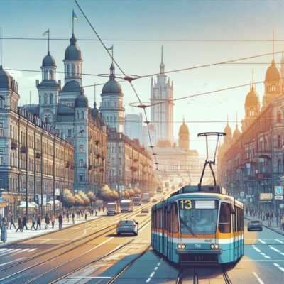 Где находится 13-й троллейбус в Харькове: актуальная информация 2023