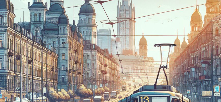 Где находится 13-й троллейбус в Харькове: актуальная информация 2023