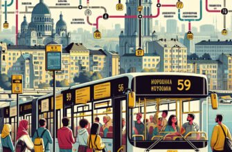 Где находится 59 маршрутка в Днепре: текущие остановки и маршрут
