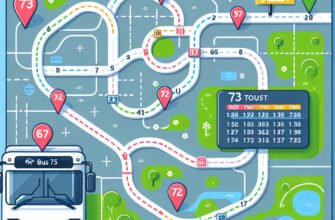 Где находится 73 автобус: маршруты и расписание транспорта