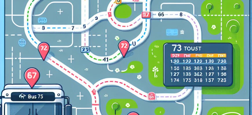 Где находится 73 автобус: маршруты и расписание транспорта