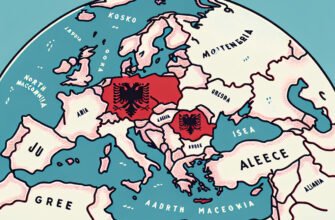 Где находится Албания: расположение страны на карте мира и региона