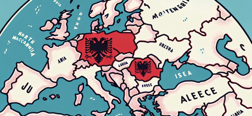 Где находится Албания: расположение страны на карте мира и региона Где находится Албания: расположение страны на карте мира и региона