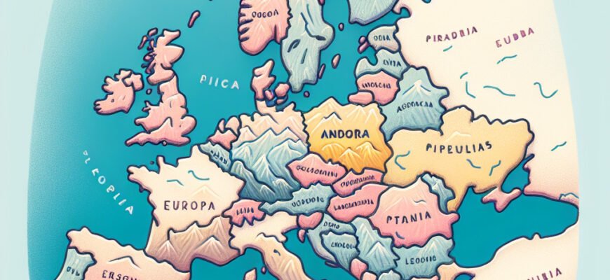 Где находится Андорра: расположение маленького княжества в Европе