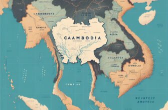Где находится Камбоджа: география и соседние страны Юго-Восточной Азии