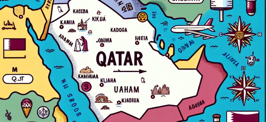 Где находится Катар: Узнайте всё о расположении и особенностях страны