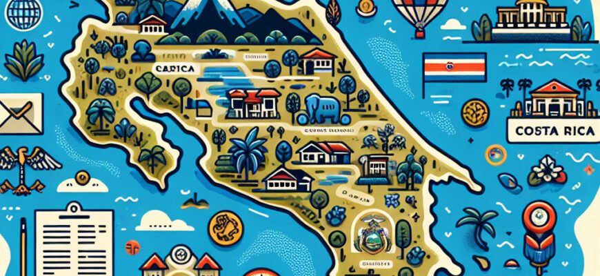 Где находится Коста-Рика: расположение и важная информация о стране