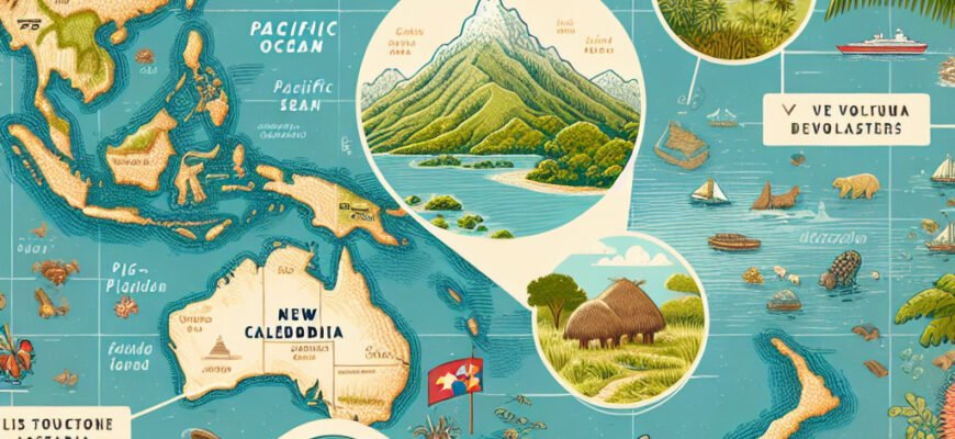 Где находится Новая Каледония: географическое расположение и факты