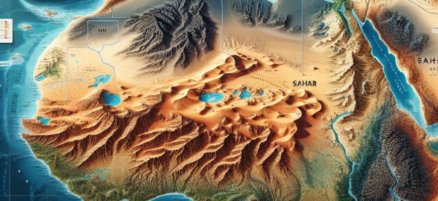 Где находится пустыня Сахара: географическое расположение и факты