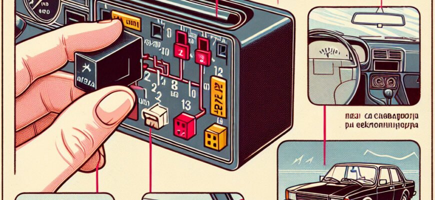 Где находится реле дворников ВАЗ 2101: инструкция по поиску и замене