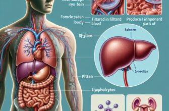 Где находится селезенка у человека и какие функции она выполняет?
