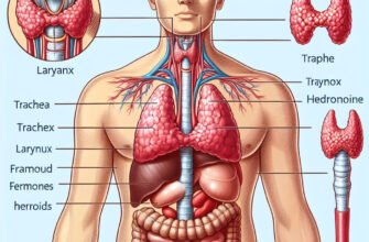 Где находится щитовидная железа: расположение и функции органа