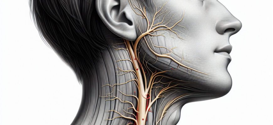 Где находится сонная артерия на шее: подробное руководство с фото