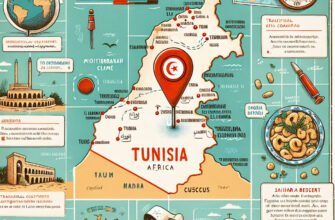 Где находится Тунис: географическое расположение и интересные факты
