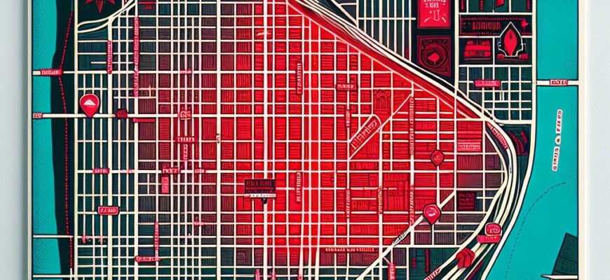 Где находится улица Красных фонарей: путеводитель по районам