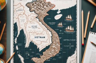Где находится Вьетнам: карта, расположение и особенности страны
