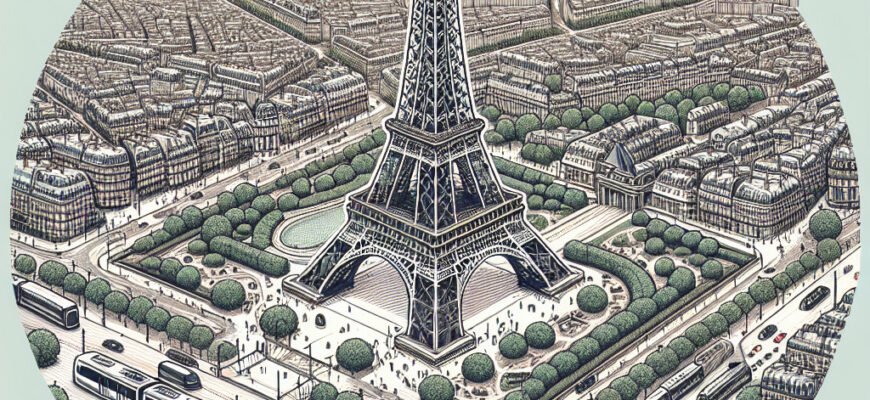 Где находится Эйфелева башня: точное расположение и как добраться