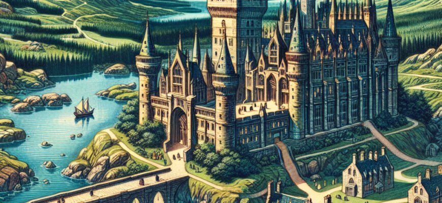 Где находится замок Хогвартс из фильмов о Гарри Поттере: настоящие локации