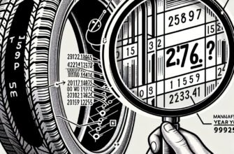 Где найти год выпуска на шинах: руководство по маркировке резины