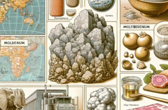 Где найти молибден: основные источники и месторождения минерала