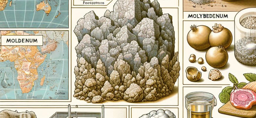 Где найти молибден: основные источники и месторождения минерала