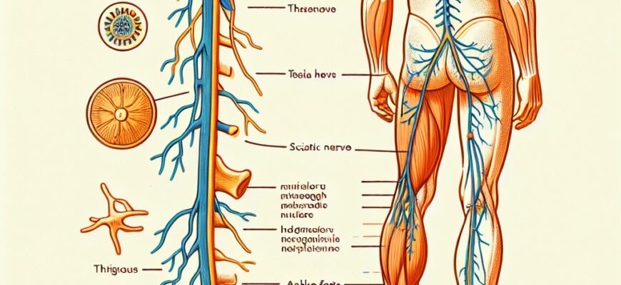 Где проходит седалищный нерв: расположение и функции в организме